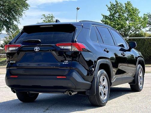 Midnight Black Metallic 2025 Toyota RAV4 Hybrid SE