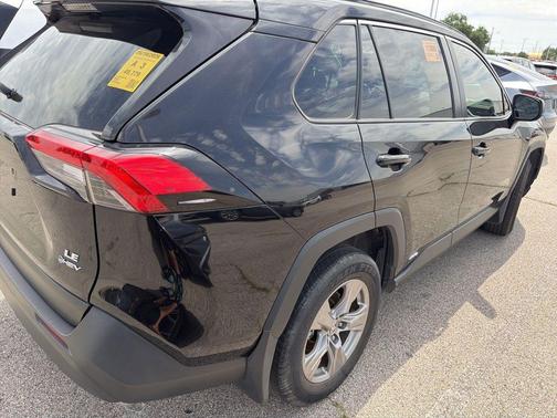 Midnight Black Metallic 2025 Toyota RAV4 Hybrid SE