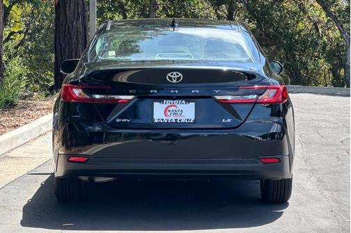 Midnight Black Metallic 2025 Toyota Camry LE