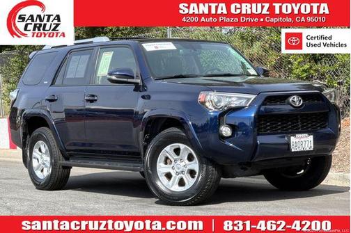 Nautical Blue Metallic 2018 Toyota 4Runner SR5 Premium