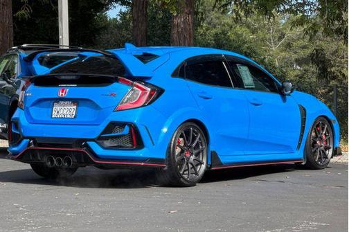 Boost Blue Pearl 2021 Honda Civic Type R Touring