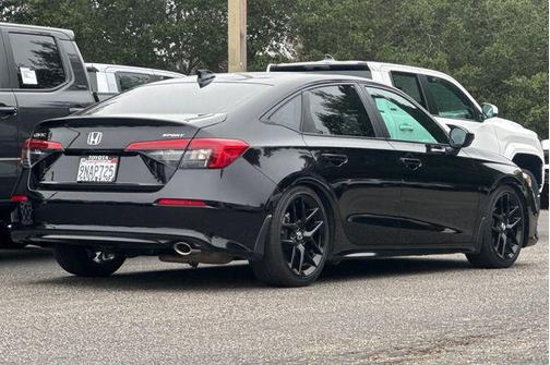 Crystal Black Pearl 2024 Honda Civic Sport