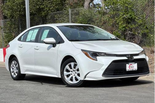 Wind Chill Pearl 2024 Toyota Corolla LE