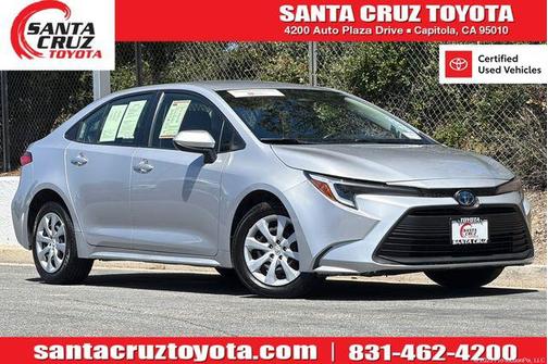 Classic Silver Metallic 2024 Toyota Corolla Hybrid LE