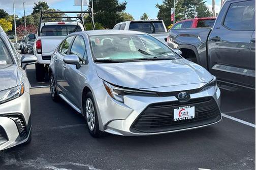 Classic Silver Metallic 2024 Toyota Corolla Hybrid LE
