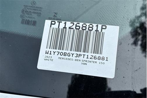 2023 Mercedes-Benz Sprinter 1500 Standard Roof 4-Cyl Gas