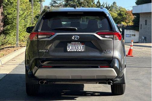 Magnetic Gray Metallic/Midnight Black Metallic 2024 Toyota RAV4 Hybrid SE
