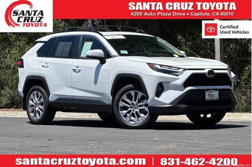 Wind Chill Pearl 2025 Toyota RAV4 XLE Premium