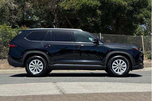 Midnight Black Metallic 2025 Toyota Grand Highlander XLE