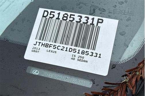 2013 Lexus IS 250 Base