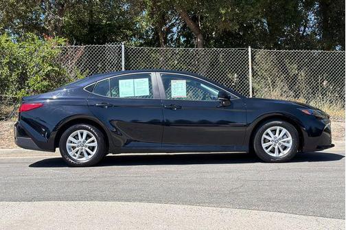 Midnight Black Metallic 2025 Toyota Camry LE