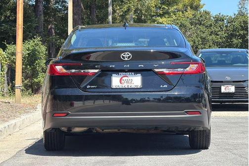 Midnight Black Metallic 2025 Toyota Camry LE