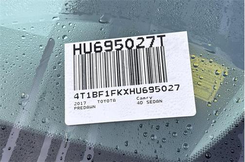 2017 Toyota Camry XLE