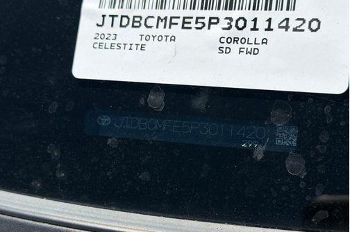 Celestite 2023 Toyota Corolla Hybrid LE