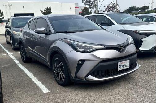Silver Knockout Metallic 2020 Toyota C-HR Limited