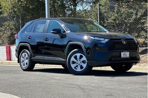 Midnight Black Metallic 2025 Toyota RAV4 LE
