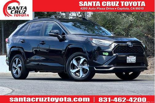 Midnight Black Metallic 2021 Toyota RAV4 Prime SE