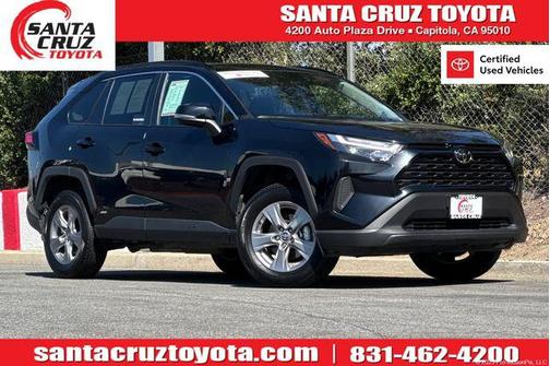 Midnight Black Metallic 2025 Toyota RAV4 Hybrid XLE