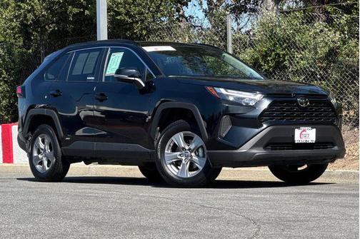 Midnight Black Metallic 2025 Toyota RAV4 Hybrid XLE