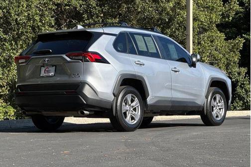 Silver Sky Metallic 2024 Toyota RAV4 Hybrid XLE