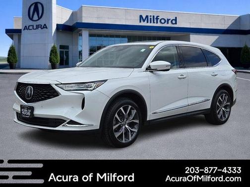 Platinum White Pearl 2023 Acura MDX Technology Package