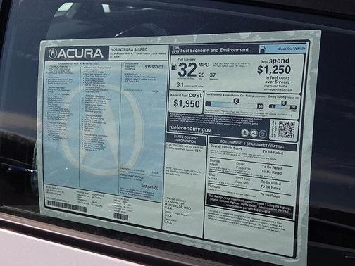 2026 Acura Integra FWD A-Spec