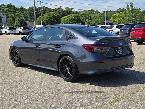 Meteorite Gray Metallic 2025 Honda Civic Sport