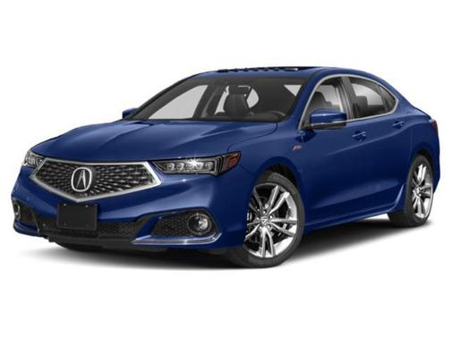 Platinum White Pearl 2019 Acura TLX Technology