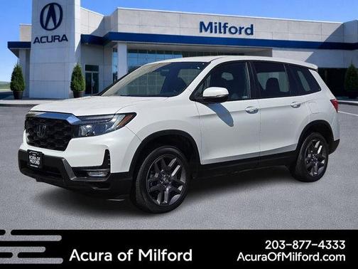 Platinum White Pearl 2023 Honda Passport AWD EX-L