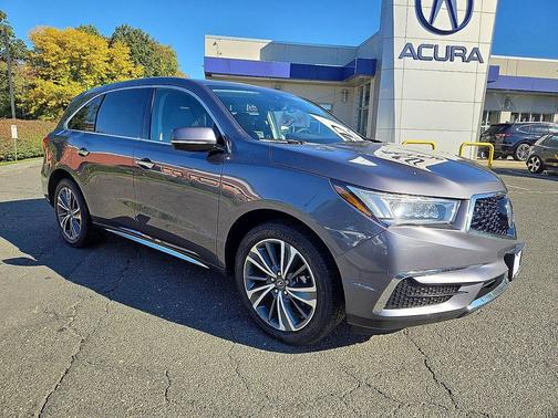Modern Steel Metallic 2019 Acura MDX 3.5L w/Technology Package