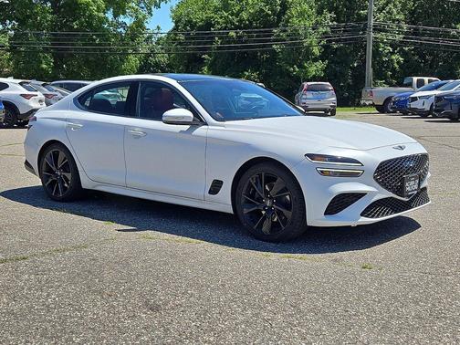 Verbier White 2023 Genesis G70 2.0T AWD