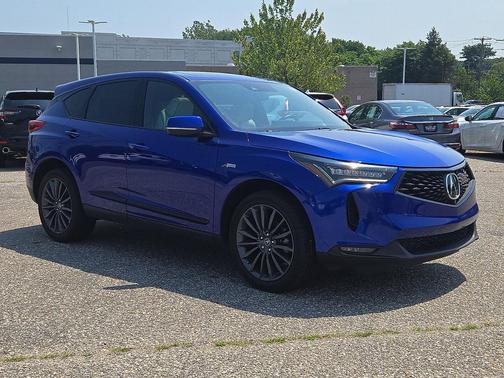 Apex Blue Pearl 2023 Acura RDX A-Spec Advance Package