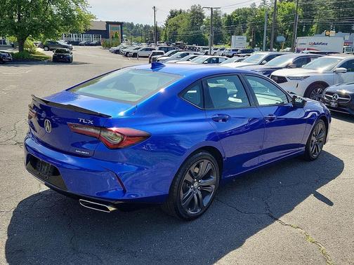 Apex Blue Pearl 2023 Acura TLX A-Spec