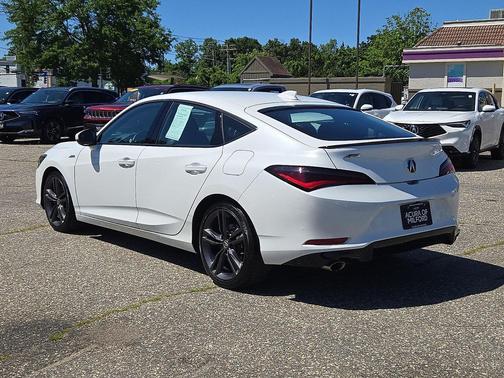 Platinum White Pearl 2024 Acura Integra A-SPEC