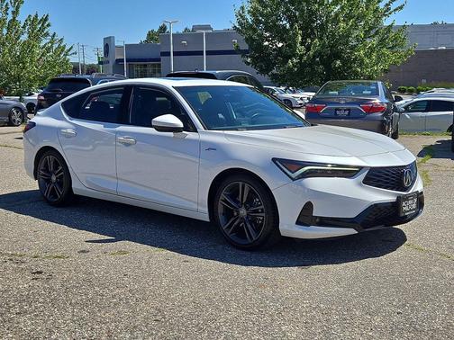 Platinum White Pearl 2024 Acura Integra A-SPEC