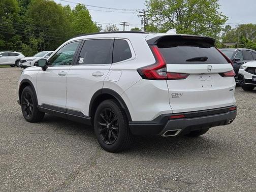 Platinum White Pearl 2025 Honda CR-V Hybrid Sport AWD