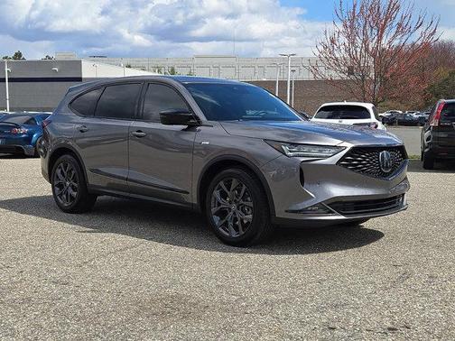 Liquid Carbon Metallic 2024 Acura MDX A-SPEC
