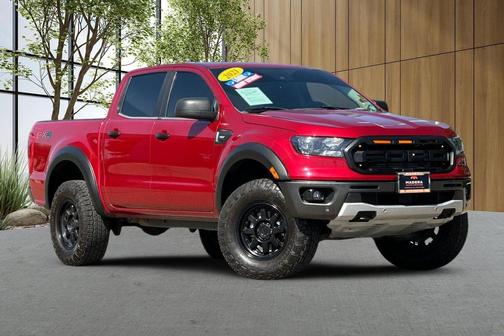 Rapid Red Metallic Tinted Clearcoat 2021 Ford Ranger XLT