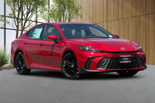 Supersonic Red 2026 Toyota Camry SE