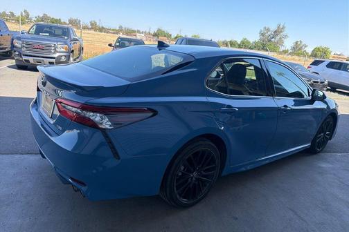 Blue 2023 Toyota Camry XSE