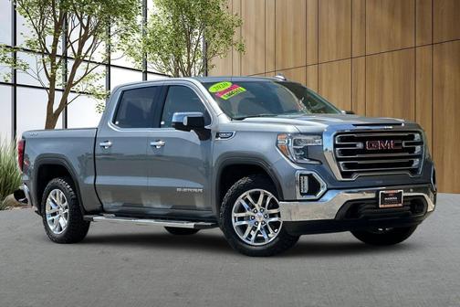 Satin Steel Metallic 2020 GMC Sierra 1500 SLT