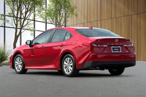 Supersonic Red 2026 Toyota Camry LE