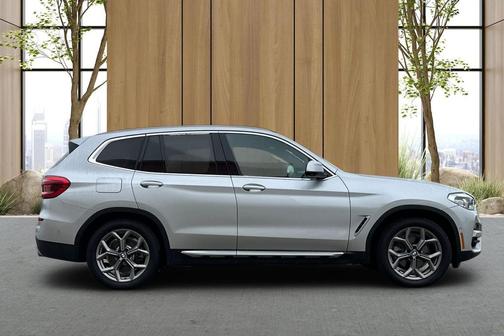 Glacier Silver Metallic 2020 BMW X3 xDrive30i