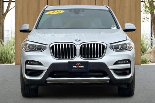Glacier Silver Metallic 2020 BMW X3 xDrive30i