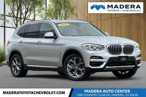 Glacier Silver Metallic 2020 BMW X3 xDrive30i