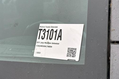 2017 Jeep Wrangler Unlimited Sport