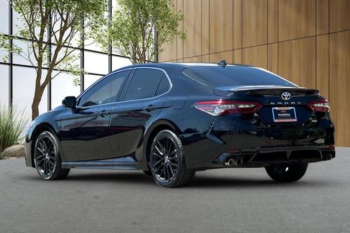 Midnight Black Metallic 2021 Toyota Camry XSE