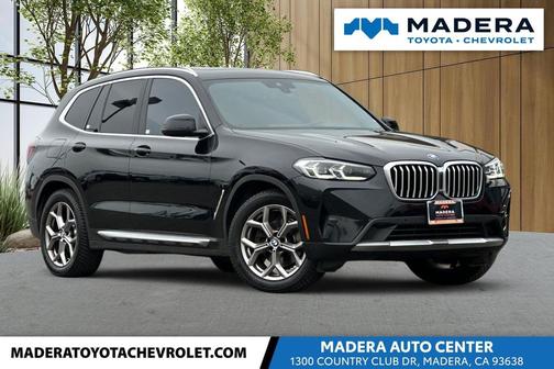 Black Sapphire Metallic 2022 BMW X3 xDrive30i