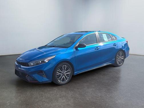 Blue 2023 Kia Forte GT-Line