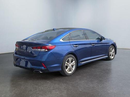 Lakeside Blue 2018 Hyundai SONATA Sport